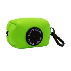 Collar Three Piece Bundle - Neon Green -Furfinity Cheap Shop neon green dog waste bag holder 1 7f92f4b6 16c0 4768 bb04 8153a4e8a12e