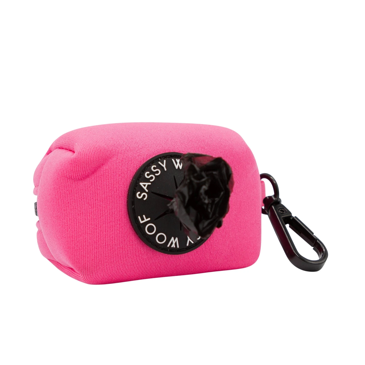Dog Waste Bag Holder - Neon Pink 4 Dog Waste Bag Holder - Neon Pink - Image 2
