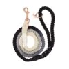 Dog Rope Leash - Ombre Black 2 Dog Rope Leash - Ombre Black -Furfinity Cheap Shop new ombre black dog rope leash 1