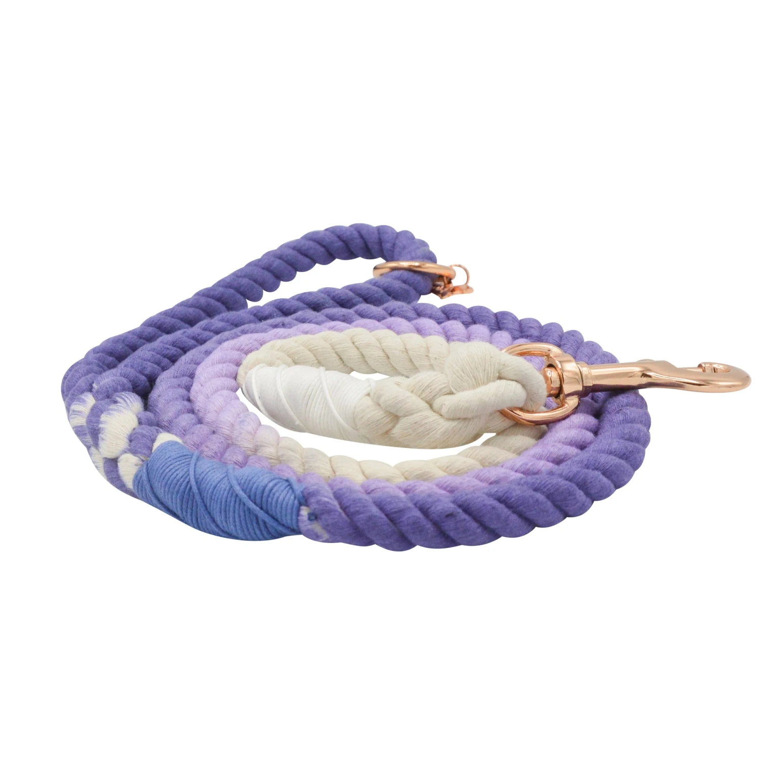 Dog Rope Leash - Ombre Purple 5 Dog Rope Leash - Ombre Purple - Image 3