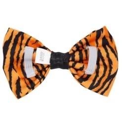 Dog Bowtie - Paw Of The Tiger -Furfinity Cheap Shop paw of the tiger dog bowtie
