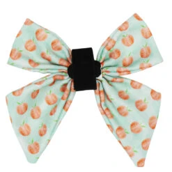 Dog Sailor Bow - Peach Please -Furfinity Cheap Shop peach please sailor bow 2
