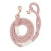 Dog Rope Leash - Rose All Day -Furfinity Cheap Shop rose all day dog rope leash new 1