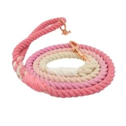 Dog Rope Leash - Rosie -Furfinity Cheap Shop rosie dog rope leash 2