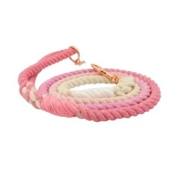 Dog Rope Leash - Rosie -Furfinity Cheap Shop rosie dog rope leash 3
