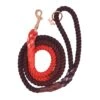 Dog Rope Leash - Ruby -Furfinity Cheap Shop ruby dog rope leash 1