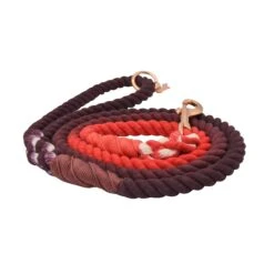 Dog Rope Leash - Ruby -Furfinity Cheap Shop ruby dog rope leash 3