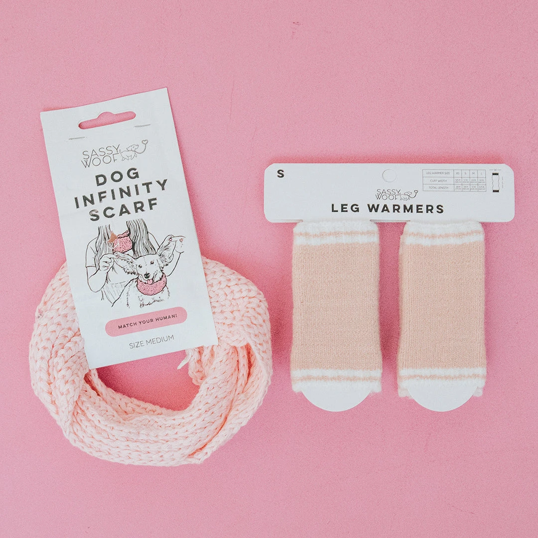 Dog Bundle - Infinity Scarf & Leg Warmers 3 Dog Bundle - Infinity Scarf & Leg Warmers