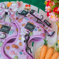Dog Adjustable Harness - Tea Pawty -Furfinity Cheap Shop tea pawty product photos 2