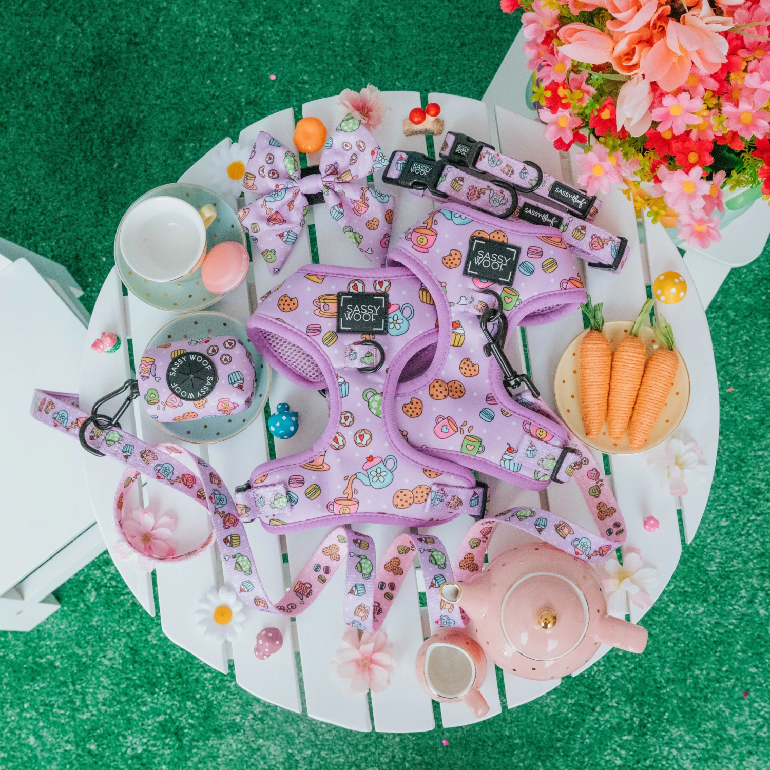 Dog Four Piece Bundle - Tea Pawty 11 Dog Four Piece Bundle - Tea Pawty - Image 9