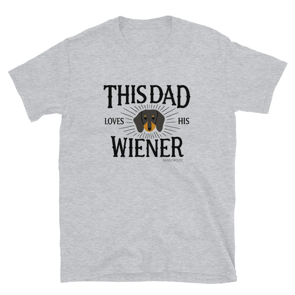 This Dad Loves His Wiener Tee 3 This Dad Loves His Wiener Tee