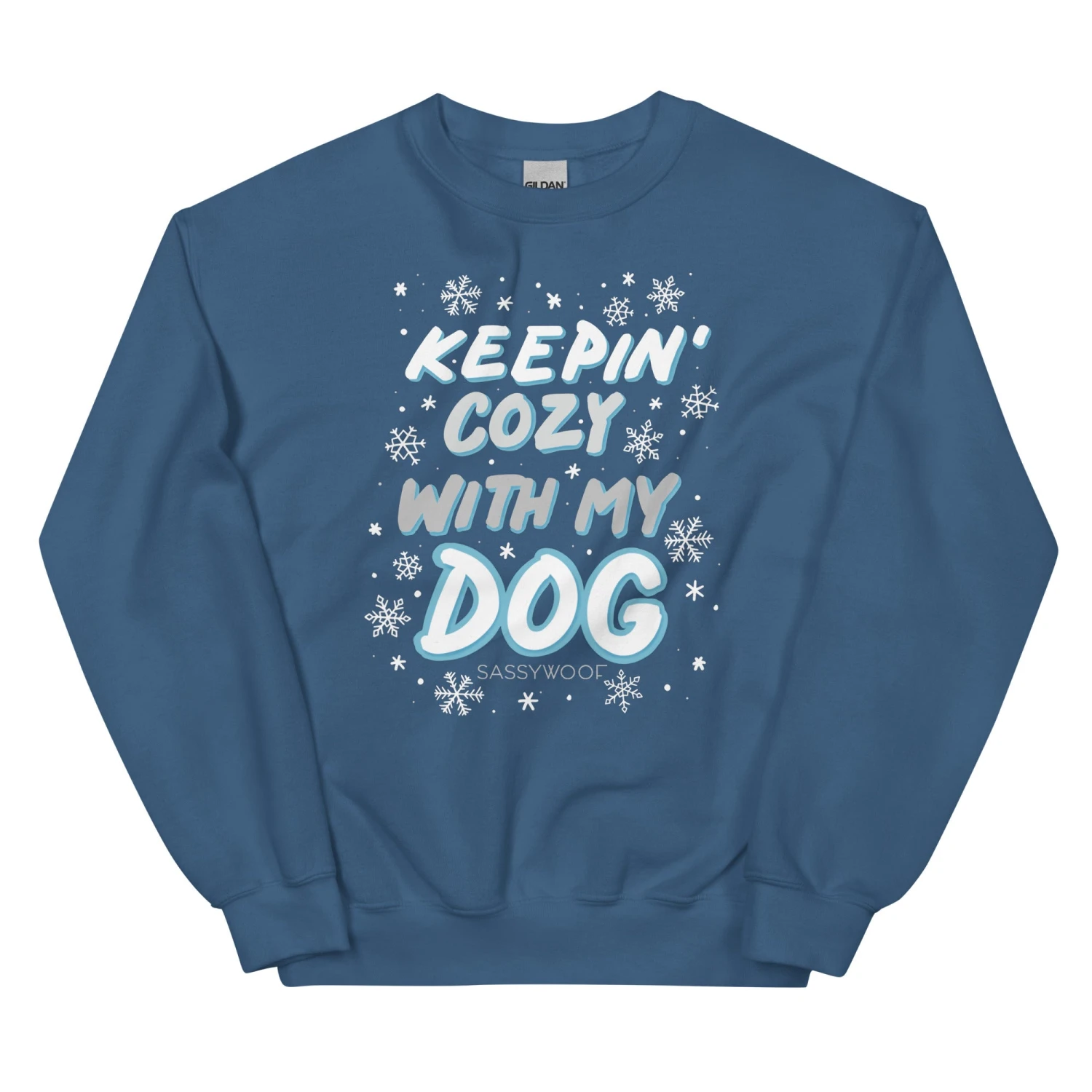 Cozy With My Dog Sweatshirt 5 Cozy With My Dog Sweatshirt - Image 3