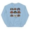 Doxie Sweatshirt 1 Doxie Sweatshirt -Furfinity Cheap Shop unisex crew neck sweatshirt light blue front 6408d4c08206d