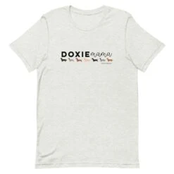 Doxie Mama Tee -Furfinity Cheap Shop unisex staple t shirt ash front 62a0b77492c74