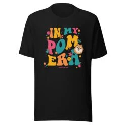 In My Dog Era Tee (Pom) -Furfinity Cheap Shop unisex staple t shirt black front 65d6289148a31