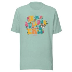 In My Dog Era Tee (Bulldog) -Furfinity Cheap Shop unisex staple t shirt heather prism dusty blue front 65d624e187c54