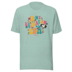 In My Dog Era Tee (Dalmatian) -Furfinity Cheap Shop unisex staple t shirt heather prism dusty blue front 65d6261a0bc65