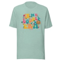 In My Dog Era Tee (Doodle) -Furfinity Cheap Shop unisex staple t shirt heather prism dusty blue front 65d6264f77d75