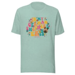 In My Dog Era Tee (German Shepherd) -Furfinity Cheap Shop unisex staple t shirt heather prism dusty blue front 65d6272e60117