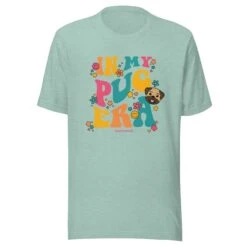 In My Dog Era Tee (Pug) 14 In My Dog Era Tee (Pug) -Furfinity Cheap Shop unisex staple t shirt heather prism dusty blue front 65d629028f794