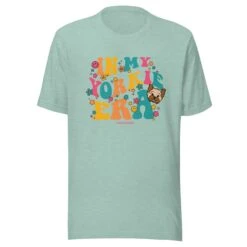 In My Dog Era Tee (Yorkie) -Furfinity Cheap Shop unisex staple t shirt heather prism dusty blue front 65d629c890990
