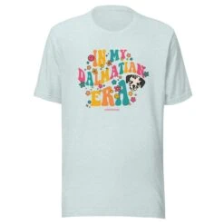 In My Dog Era Tee (Dalmatian) -Furfinity Cheap Shop unisex staple t shirt heather prism ice blue front 65d6261a108ad