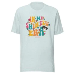 In My Dog Era Tee (Shih Tzu) -Furfinity Cheap Shop unisex staple t shirt heather prism ice blue front 65d629350a1b9