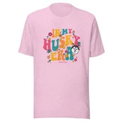 In My Dog Era Tee (Husky) -Furfinity Cheap Shop unisex staple t shirt heather prism lilac front 65d6281e3a9be