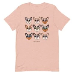 Corgi Tee 10 Corgi Tee -Furfinity Cheap Shop unisex staple t shirt heather prism peach front 640742d0cf492
