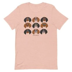 Cavalier Tee -Furfinity Cheap Shop unisex staple t shirt heather prism peach front 6407470029527