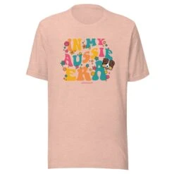 In My Dog Era Tee (Aussie) -Furfinity Cheap Shop unisex staple t shirt heather prism peach front 65d6223b52f5a