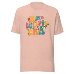 In My Dog Era Tee (Bulldog) -Furfinity Cheap Shop unisex staple t shirt heather prism peach front 65d624e189050