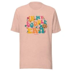 In My Dog Era Tee (Doodle) -Furfinity Cheap Shop unisex staple t shirt heather prism peach front 65d6264f7977a