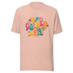 In My Dog Era Tee (Golden) -Furfinity Cheap Shop unisex staple t shirt heather prism peach front 65d6277a7fe71