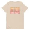 Dog Lover Tee -Furfinity Cheap Shop unisex staple t shirt soft cream front 629f9be063a10