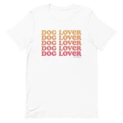 Dog Lover Tee -Furfinity Cheap Shop unisex staple t shirt white front 629f9be065115