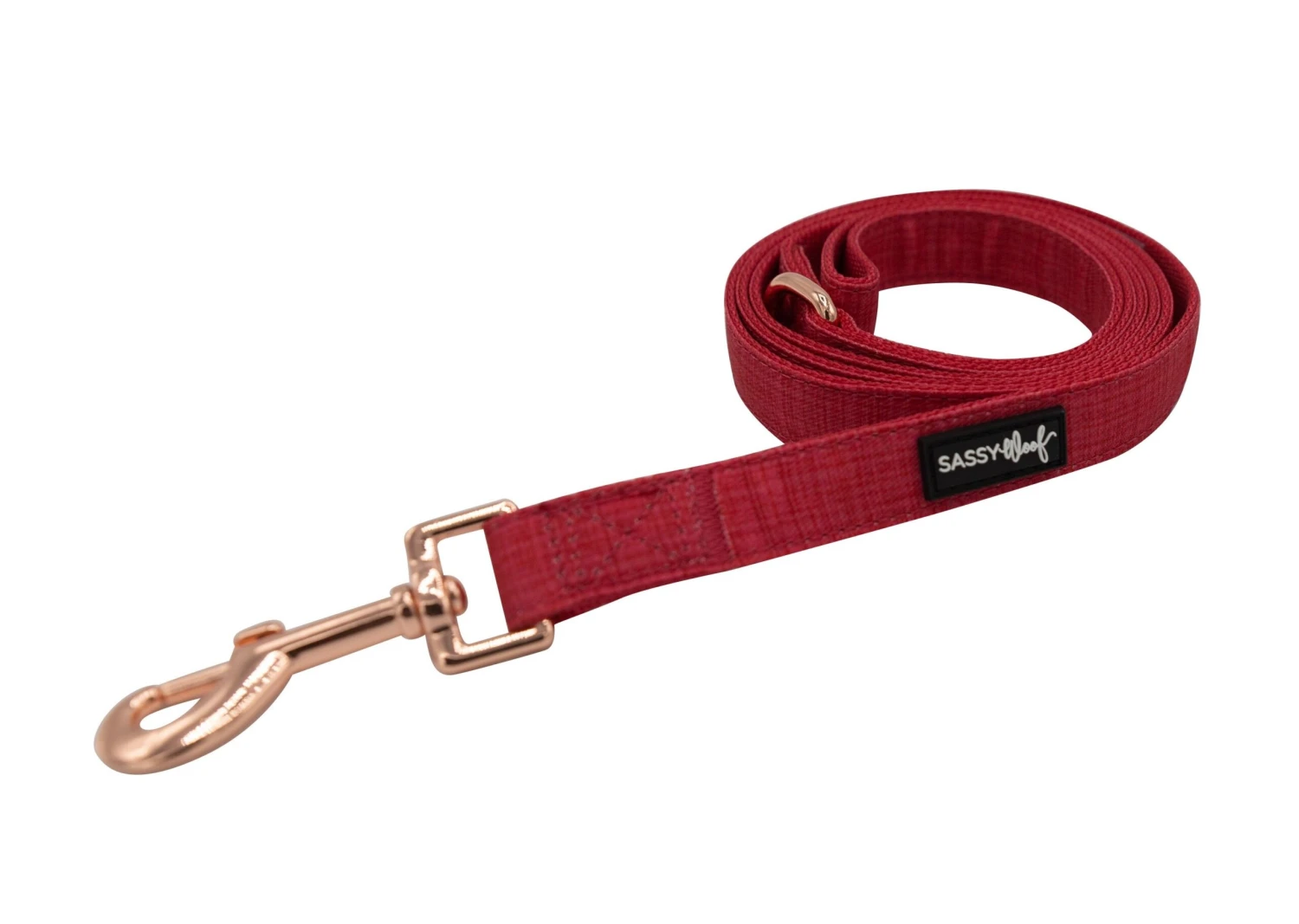 Dog Leash - Merlot 4 Dog Leash - Merlot - Image 2
