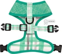 Dog Reversible Harness - Wag Your Teal -Furfinity Cheap Shop wagyourtealreversibleharness 6 2