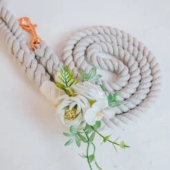 Dog Leash Flower Accessory -Furfinity Cheap Shop weddingflowerattatchments 4